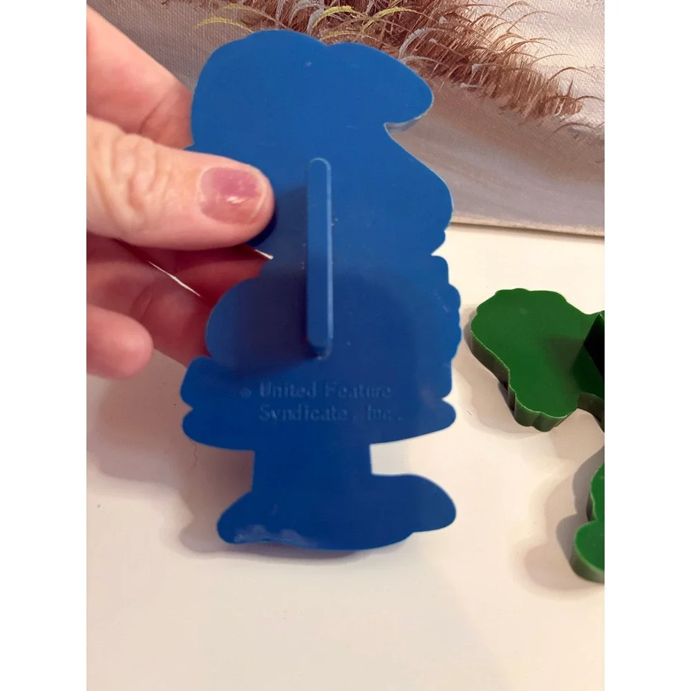 Vintage Peanuts Cookie Cutter Set Charlie Brown Snoopy Lucy Linus United Feature